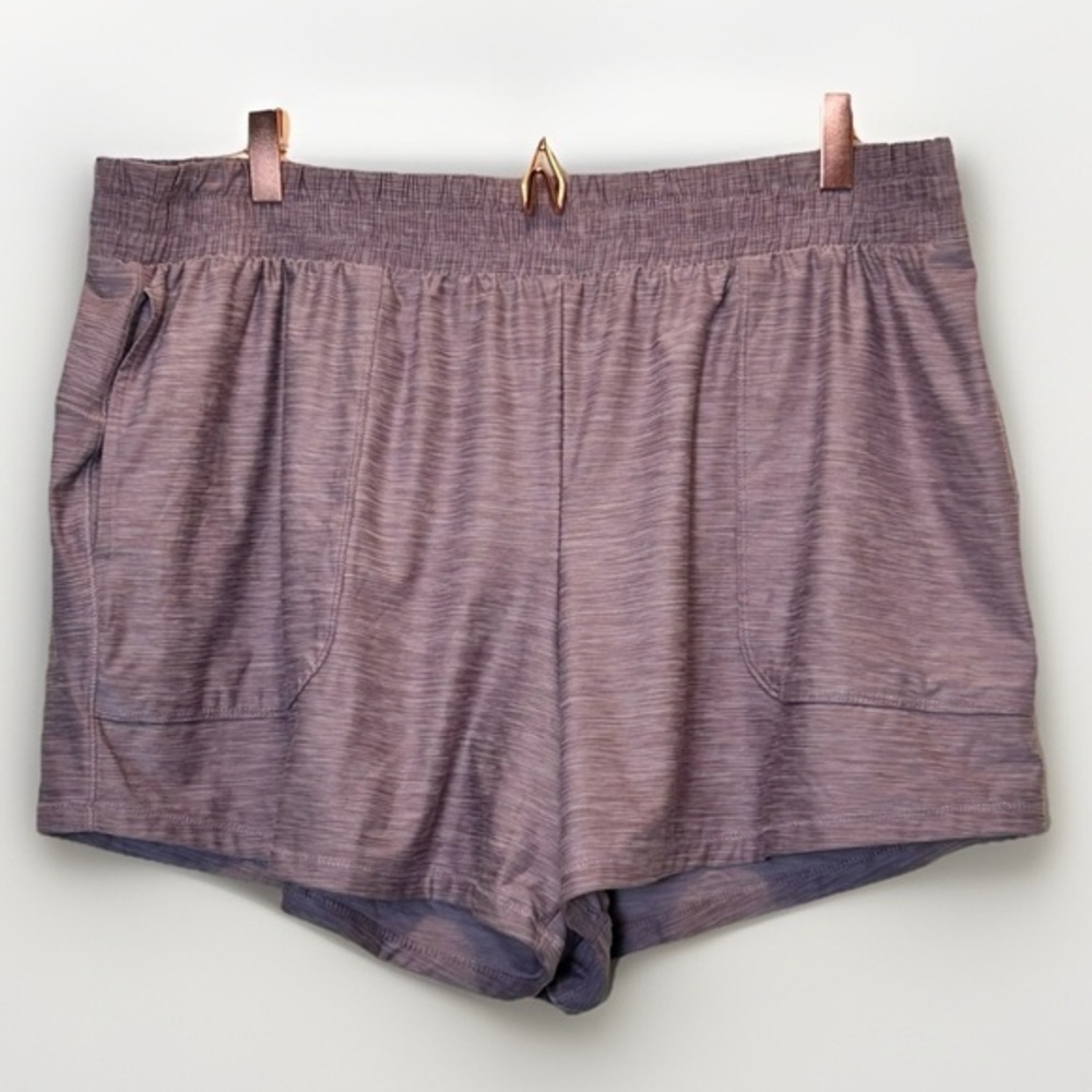 Heather Purple Soft Athletic Shorts by All in Motion Medium